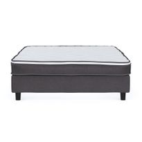 Jenkkisänky Billingen, 120x200cm, harmaa (00236), Verkkokaupan poistotuote