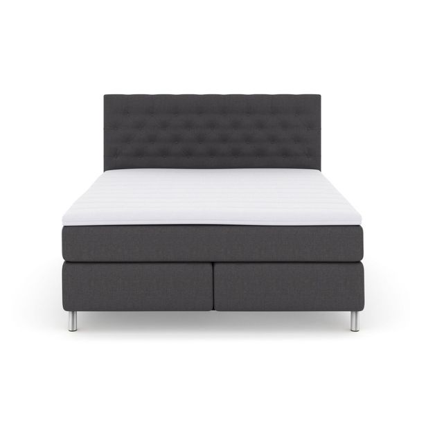 Jenkkisänky Choice No 3, 180x200 cm kova/medium, tummanharmaa (64086)