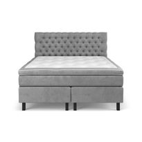 Jenkkisänky Estelle, 160x200 cm, harmaa (42493)