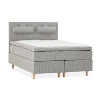 Jenkkisänky Gatsby, 180x200cm, harmaa (30149)