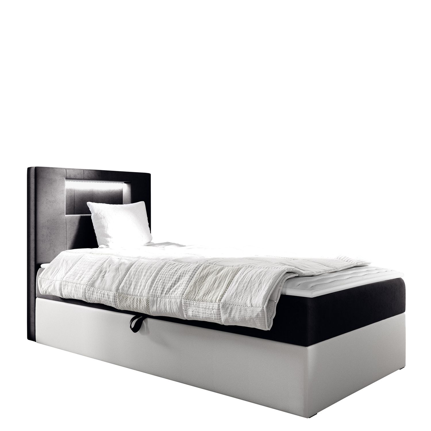 Jenkkisänky 90x200 JUNIOR GOLD 1, musta (3705)