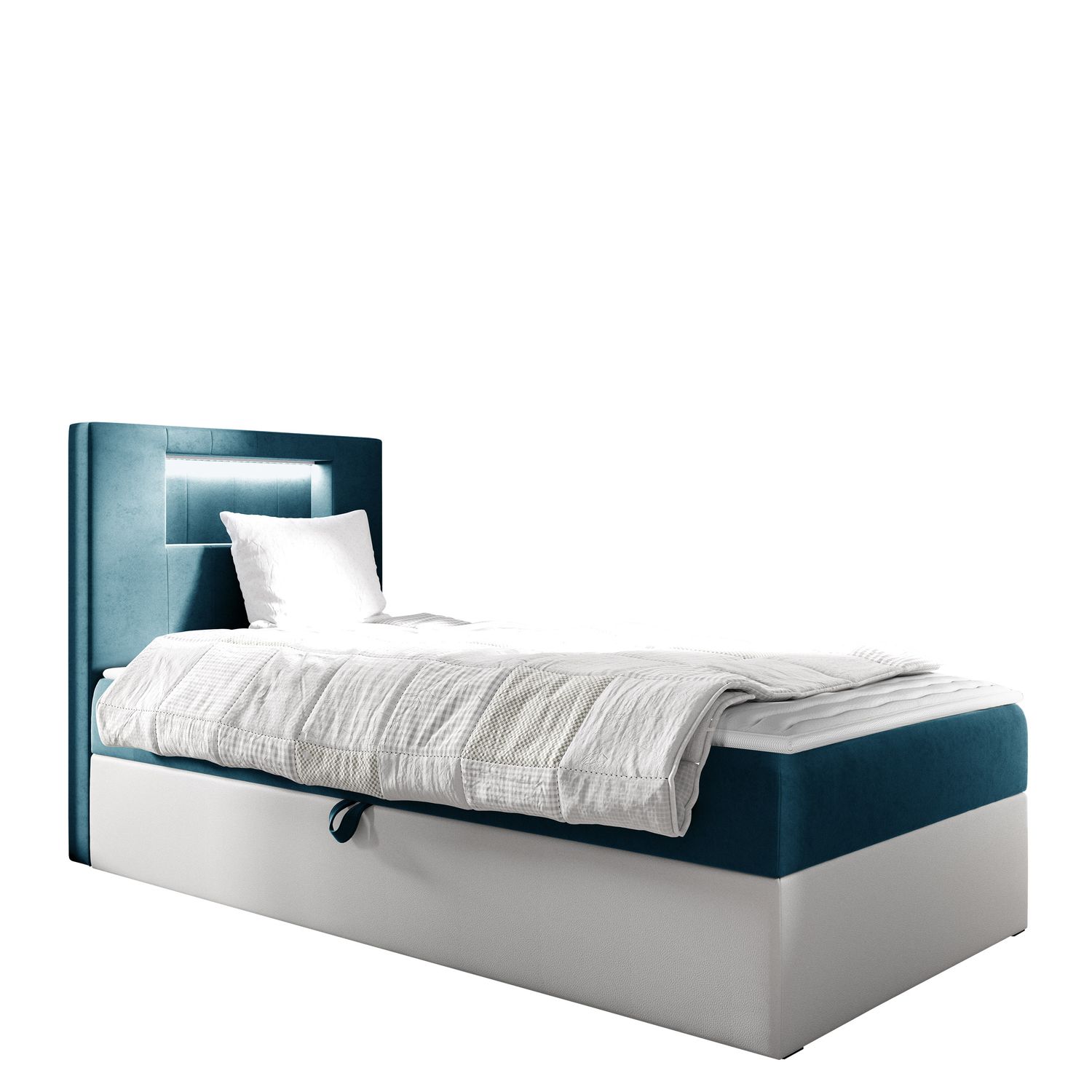 Jenkkisänky 90x200 JUNIOR GOLD 1, turkoosi (3712)