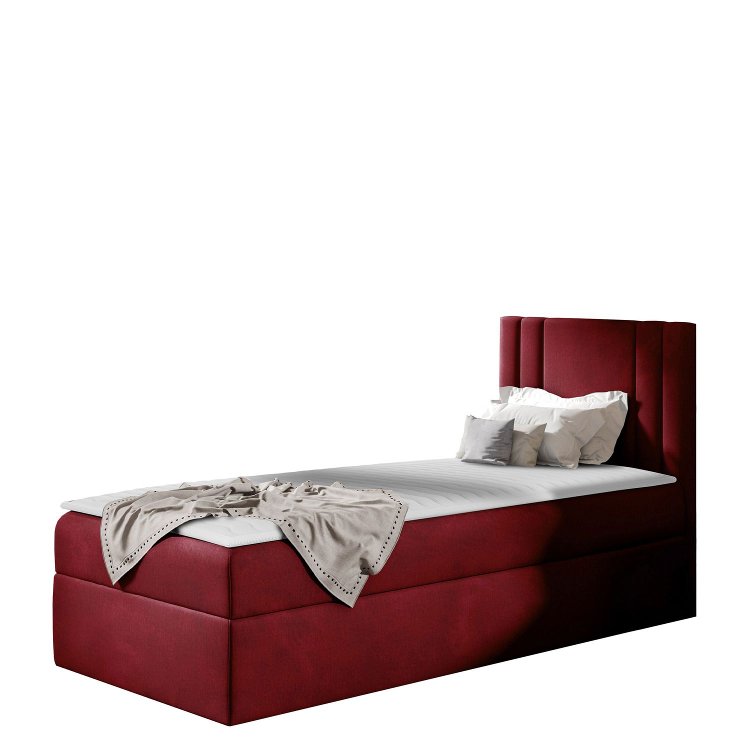 Jenkkisänky CARMEN MINI 100x200, punainen (6788)