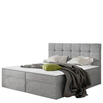 Jenkkisänky NELE 180x200 M, vaaleanharmaa (3119), Verkkokaupan poistotuote