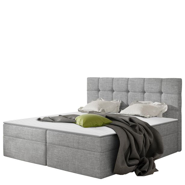 Jenkkisänky NELE 180x200 M, vaaleanharmaa (3119)