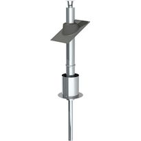 Saunan Piippu Jeremias ECO, Ø115 mm, 2,5 m, rst, Verkkokaupan poistotuote