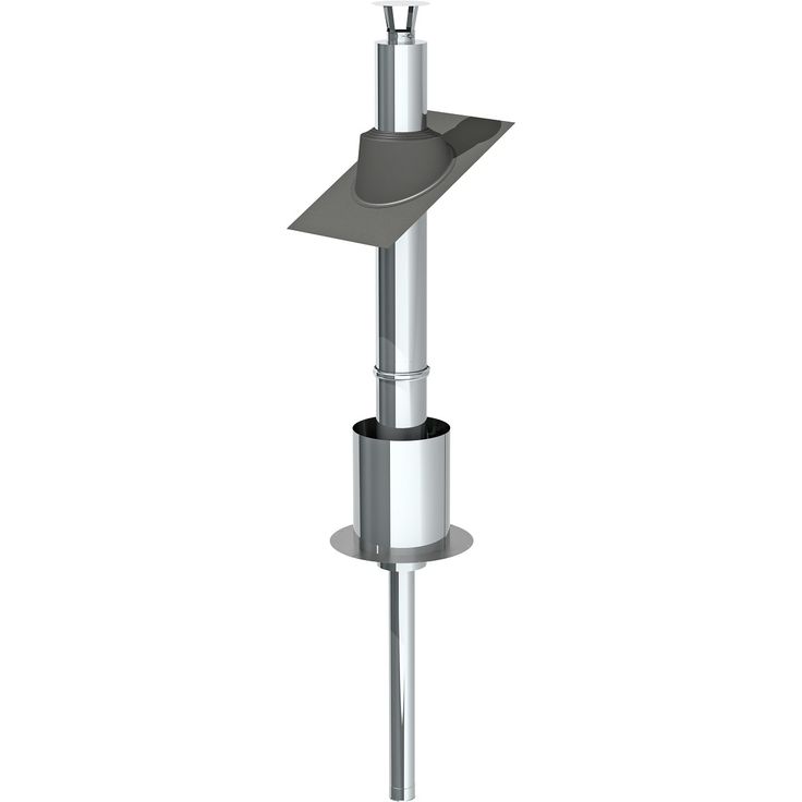 Saunan Piippu Jeremias ECO, Ø115 mm, 2,5 m, rst, Verkkokaupan poistotuote