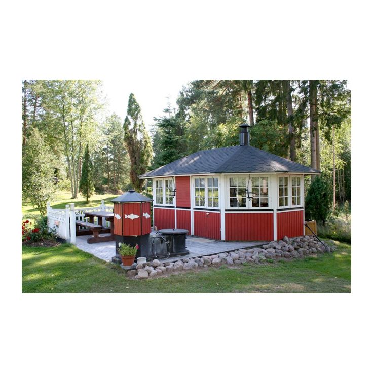 Huvimaja/kesäkeittiö Jalotakka Villa Albatros Iso (14,8m²)