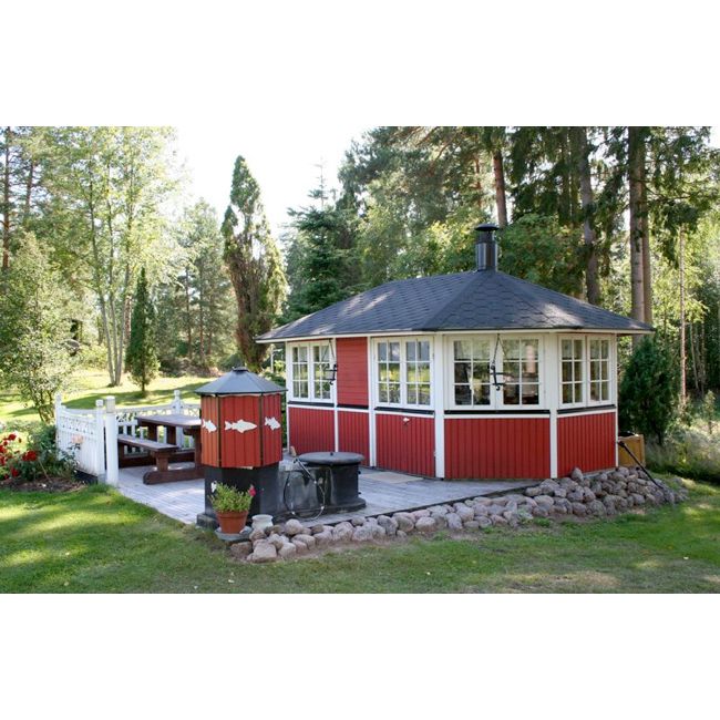 Huvimaja/kesäkeittiö Jalotakka Villa Albatros Pieni (12m²)