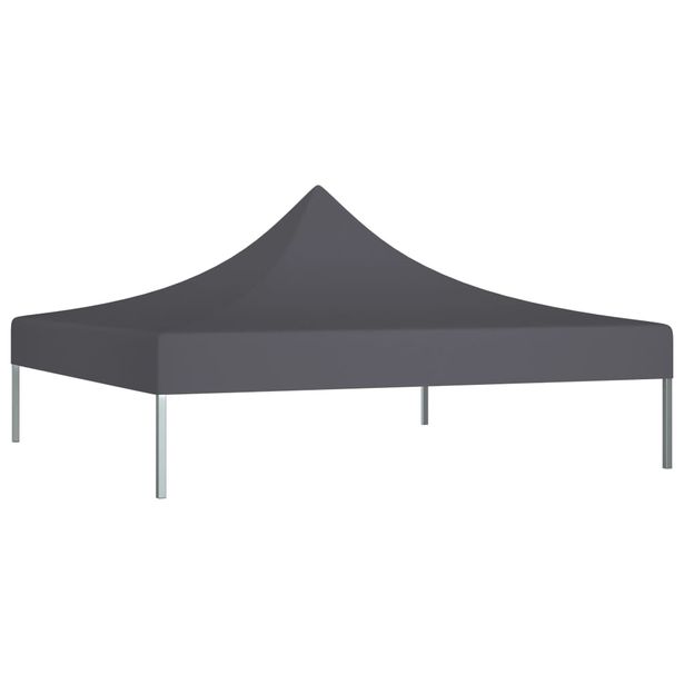 Juhlateltan katto 2x2 m antrasiitti 270 g/m²  (15338)