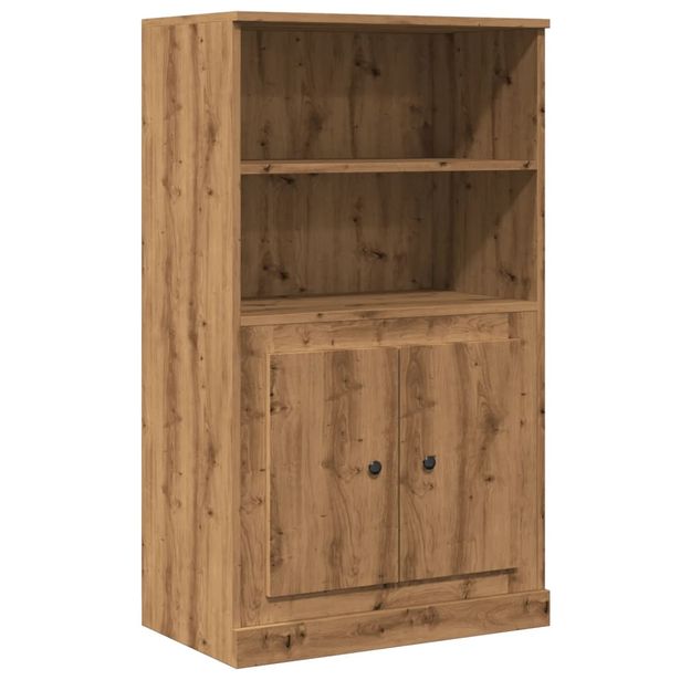 Kaappi artesaani tammi 60x35,5x103,5 cm tekninen puu (57148)