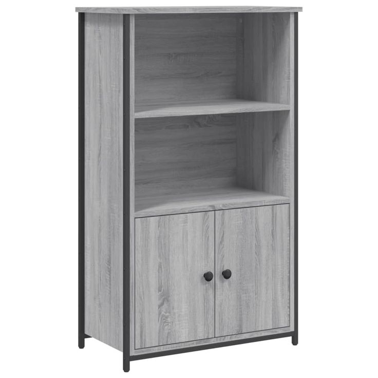 Kaappi harmaa Sonoma 62x32x103,5 cm tekninen puu (34218)