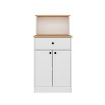 Kaappi Linento Furniture Mocha, valkoinen/atlassetri