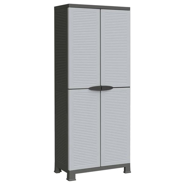 Kaappi muovia 68x39x171,5 cm (37901)