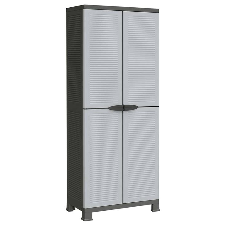 Kaappi muovia 68x39x171,5 cm (37901)