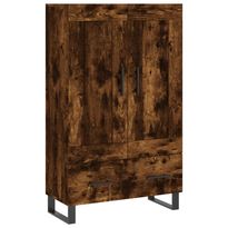 Kaappi savutammi 69,5x31x115 cm tekninen puu (30353)