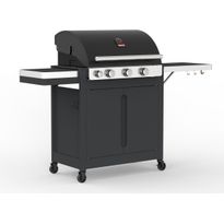 Kaasugrilli Barbecook Stella 3201, 4 poltinta, sivukeitin