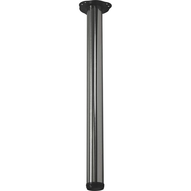Kalustejalka Pisla, 60x710mm, harjattu nikkeli