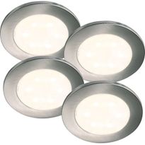 Kalustevalosarja Lismore 4-Kit Built On LED, 60x8mm, 4kpl/pkt, kromi