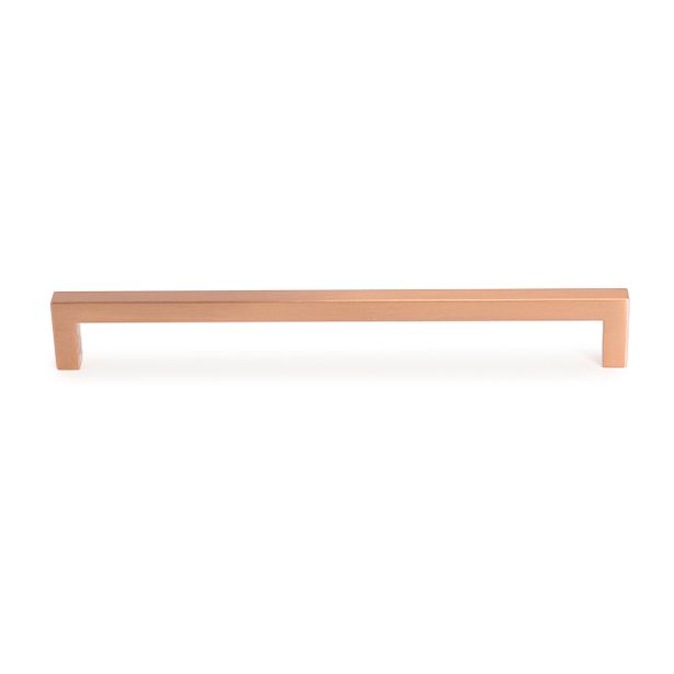 Kalustevedin Grip Cubix 192mm harjattu kupari