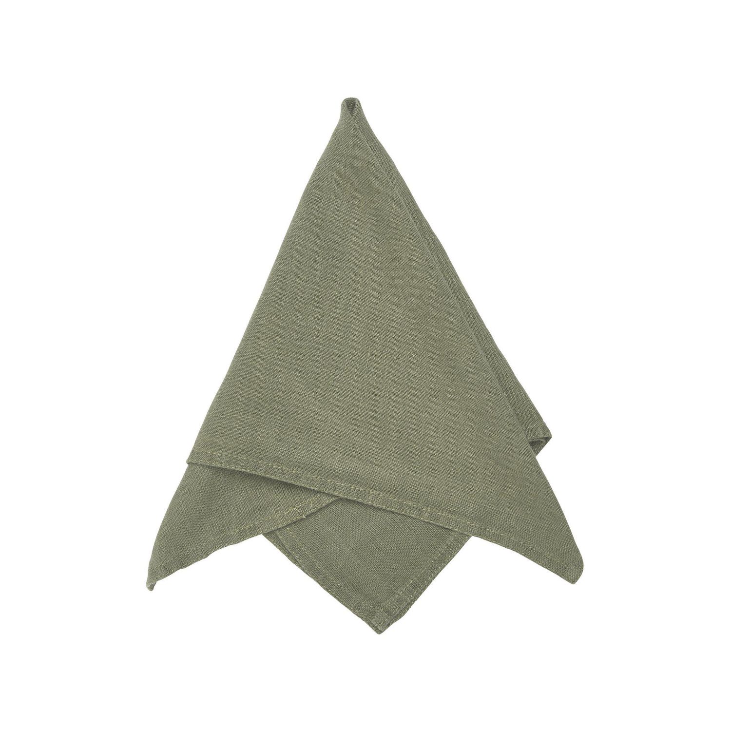 Kangasservetti Svanefors Julie, 45x45cm, sammaleenvihreä