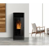 Pellettitakka Dicla Claudia Glass 8kW, ilmakiertoinen