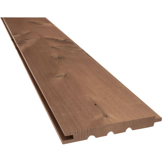 Sisustus-/saunapaneeli Karava Kallio, 17x140x4200mm, lämpökäsitelty mänty