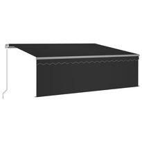 Markiisi verhoilla, 4x3 m, eri värejä (14352)