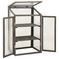 Kasvihuone 60x45x100 cm kuusi (14849)