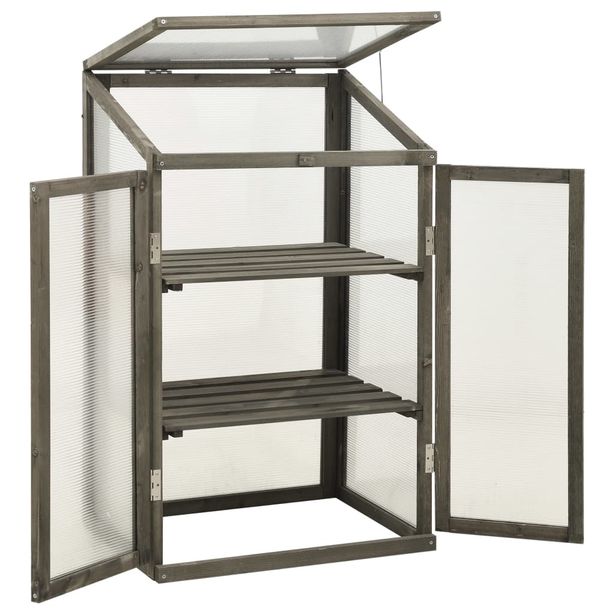 Kasvihuone 60x45x100 cm kuusi (14849)