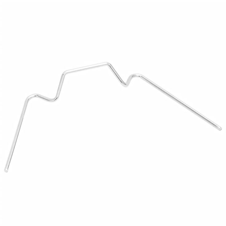 Kasvihuoneen W klipsit 100 kpl galvanoitu teräs (09385)