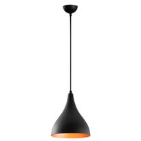 Kattovalaisin Linento Lighting Berceste, musta, Ø22cm
