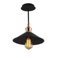 Kattovalaisin Linento Lighting Berceste, musta, Ø24cm