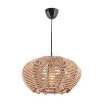 Kattovalaisin Linento Lighting Jute Ellipse, kermanvalkoinen