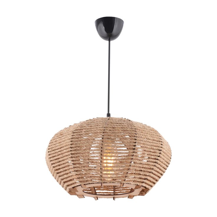 Kattovalaisin Linento Furniture Jute Ellipse, kermanvalkoinen