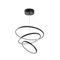 Kattovalaisin Linento Lighting Simit, musta