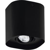 LED-Kattovalaisin Eglo connect.z Caminales-Z, 12x12cm, 5W, RGBW, musta