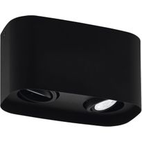 LED-Kattovalaisin Eglo connect.z Caminales-Z, 12x24cm, 10W, RGBW, musta
