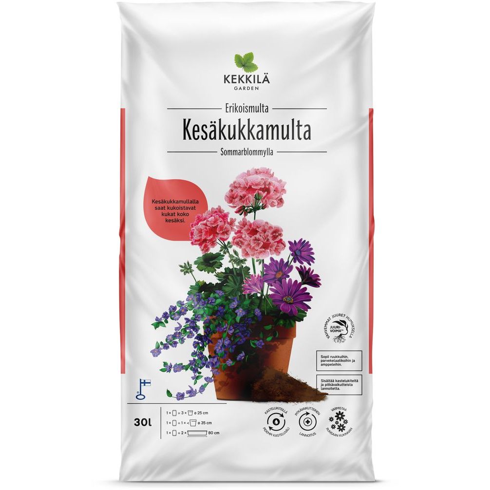 Kesäkukkamulta Kekkilä 70 säkkiä x 30l/lava, 2100 litraa