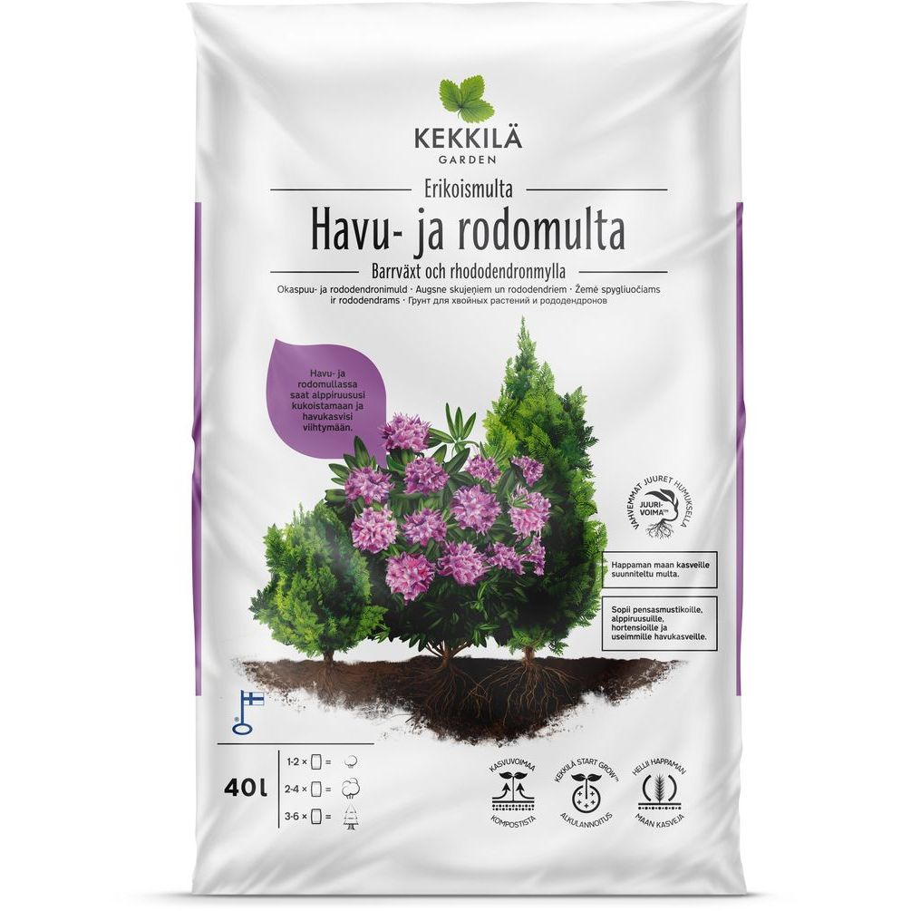 Havu- ja rodomulta Kekkilä 70 säkkiä x 40l/lava, 2800 litraa