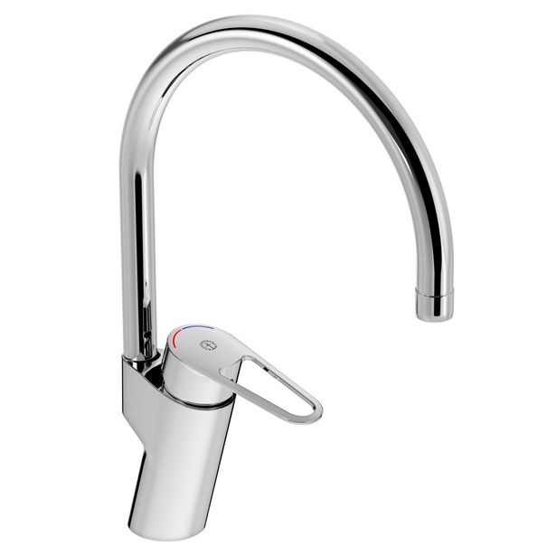Keittiöhana Gustavsberg Nautic, korkea malli, lyijytön, energialuokka B, kromi