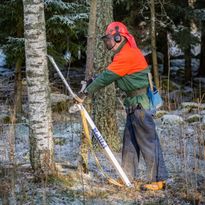 Kaatoavustin Kellfri Alumiininen