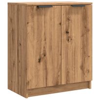 Kenkäkaappi artesaani tammi 59x35x70 cm tekninen puu (56990)