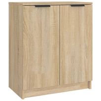 Kenkäkaappi Sonoma-tammi 59x35x70 cm tekninen puu (11424)