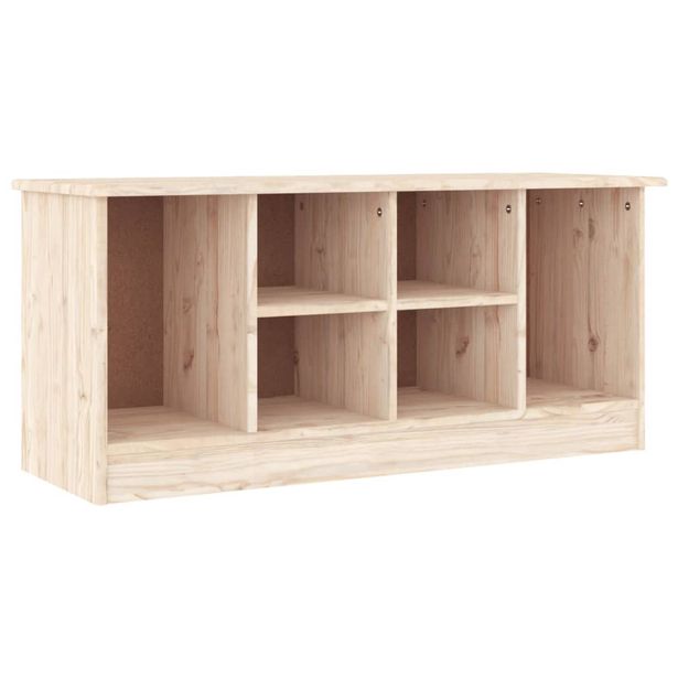 Kenkäpenkki ALTA 100x35x45 cm täysi mänty (53931)