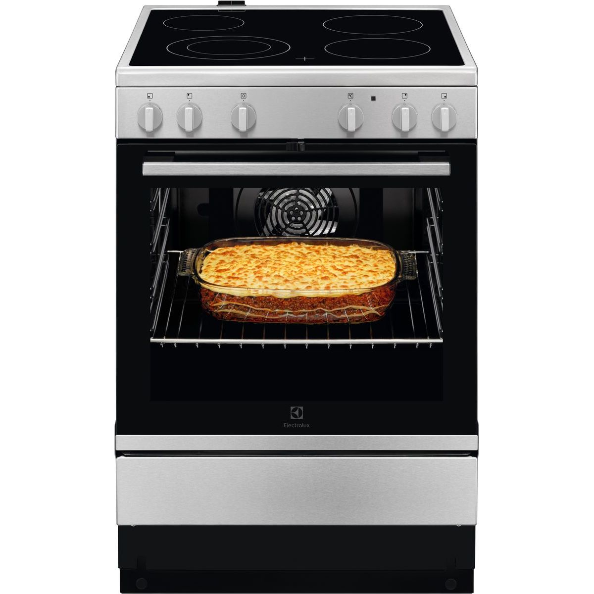 Keraaminen liesi Electrolux LKR64001NX, 60cm, teräs