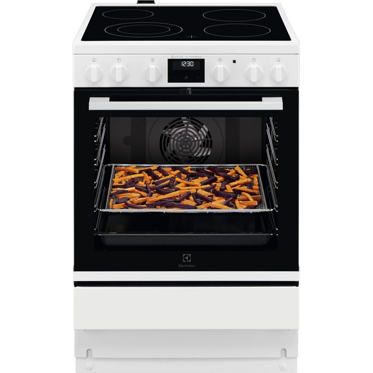 Keraaminen liesi Electrolux LKR66440NW, 60cm, valkoinen