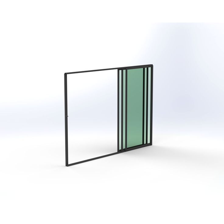 Terassin lasiliukuovi Keraplast 3-os. 2100x2870mm, kirkas/harmaa, sisäpuolinen nuppilukitus