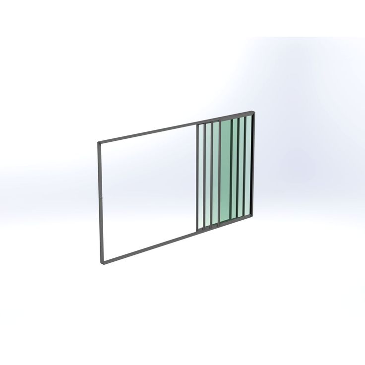 Terassin lasiliukuovi Keraplast 4-os. 2100x3800mm, kirkas/harmaa, sisäpuolinen nuppilukitus