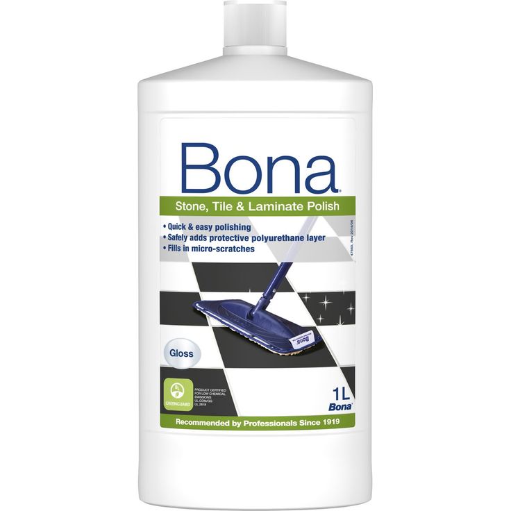 Kiillotusaine Bona 1l laatta vinyyli ja laminaatti kiiltävä